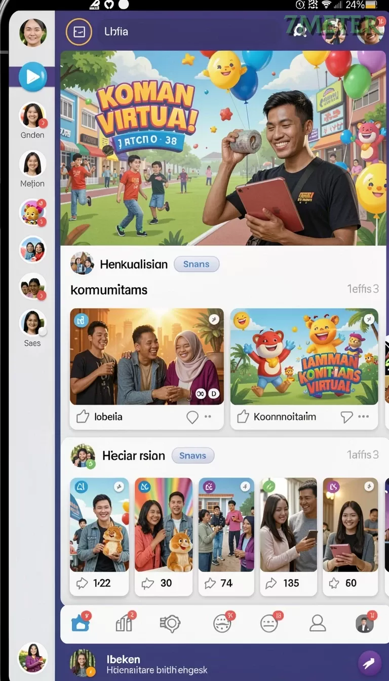 Cuplikan layar DAYA138 — menu navigasi
