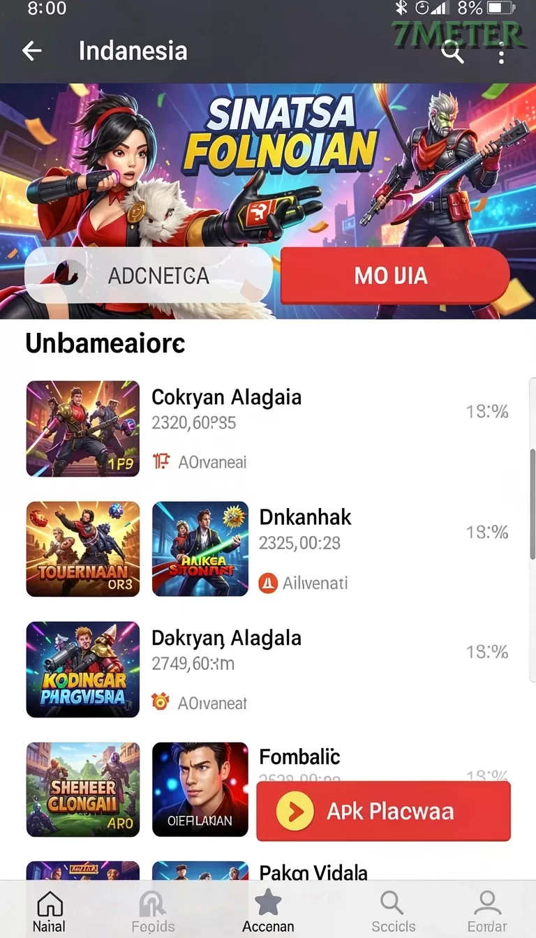 Cuplikan layar DAYA138 — pengaturan akun